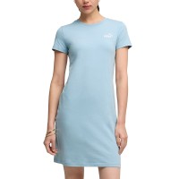 Платье женское Puma ESS Small No. 1 Logo Slim Dress голубое 68497447 изображение 1