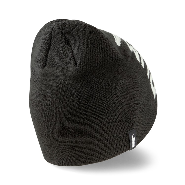 Шапка Puma Ess Classic Cuffless Beanie черная 02343301 изображение 2