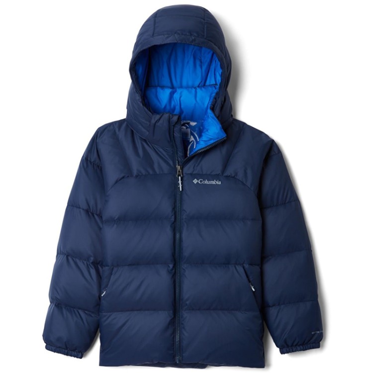 Куртка пуховая для мальчиков Columbia Centennial Creek Down Puffer синяя 1863651-464 изображение 1