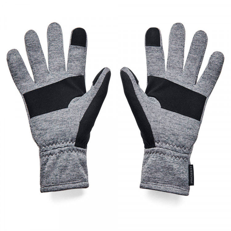 Перчатки  Under Armour Ua Storm Fleece Gloves серые 1365958-012 изображение 2