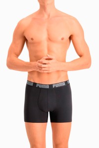 Труси чоловічі Puma Puma Basic Boxer 2P мультиколір 90682305  изображение 2