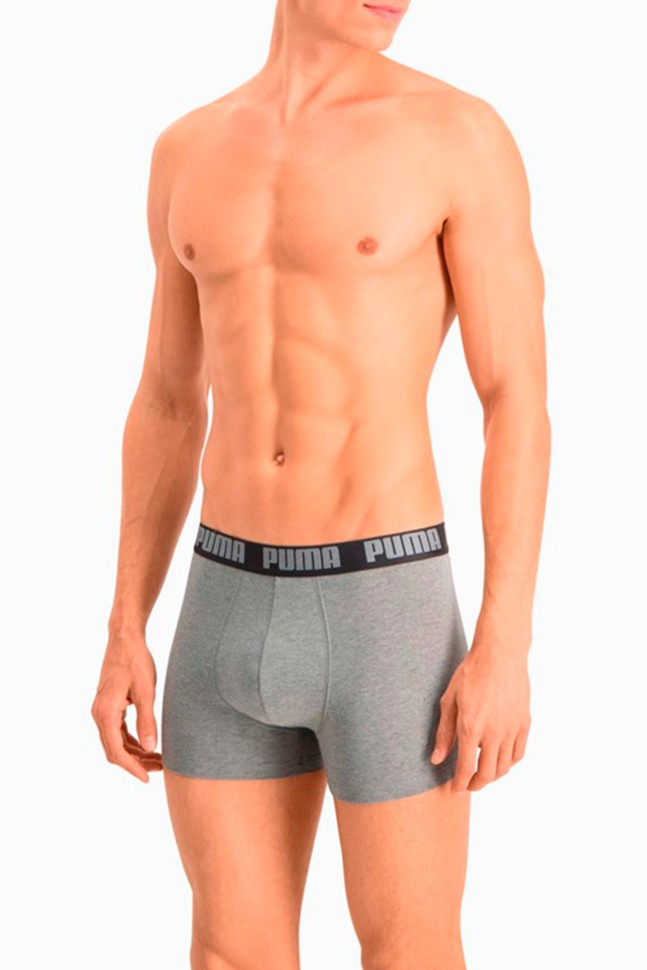 Труси чоловічі Puma Puma Basic Boxer 2P мультиколір 90682305  изображение 3
