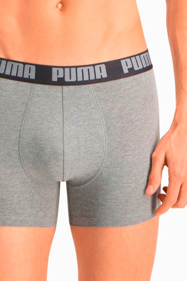 Труси чоловічі Puma Puma Basic Boxer 2P мультиколір 90682305  изображение 4