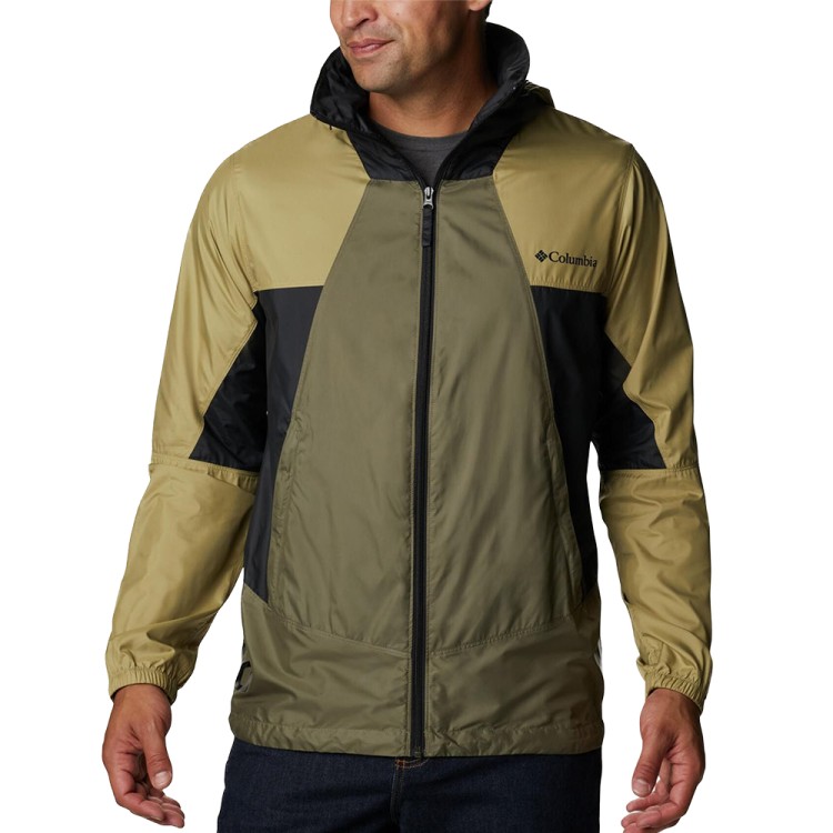 Вітрівка чоловіча Columbia  Point Park™ Windbreaker зелена 1890072-398 изображение 1