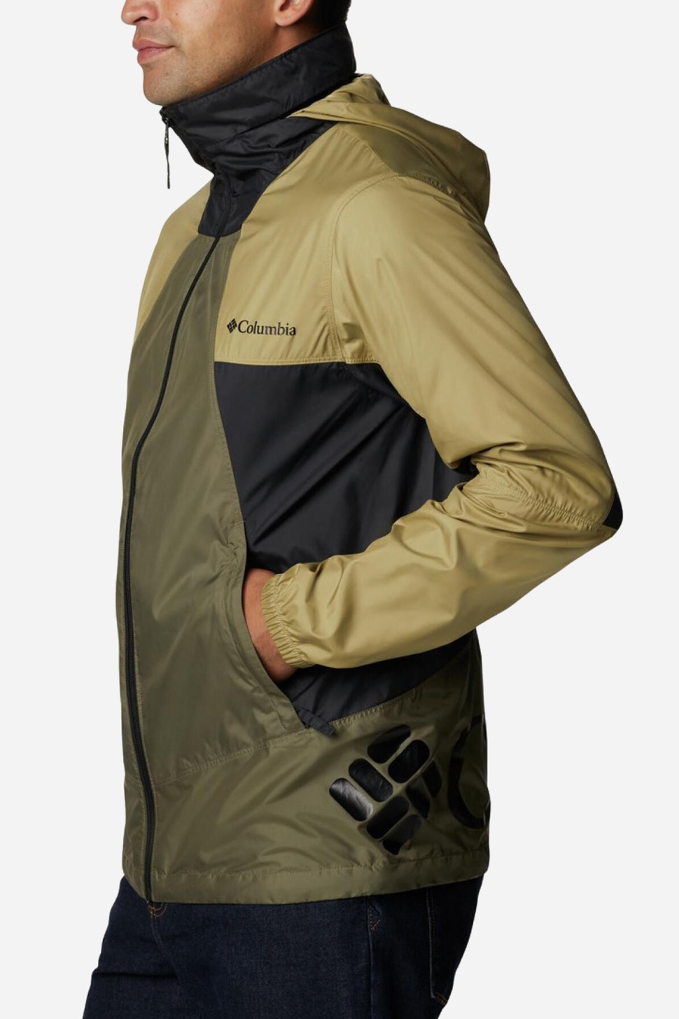 Вітрівка чоловіча Columbia Point Park™ Windbreaker зелена 1890072-398 — фото 3