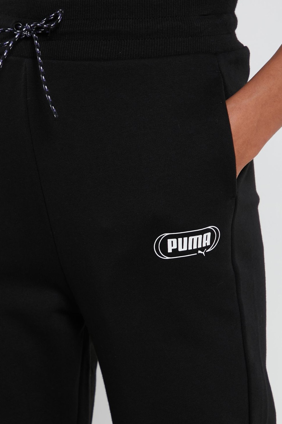 Брюки женские Puma Rebel High Waist Pants черные 58582501 — фото 3