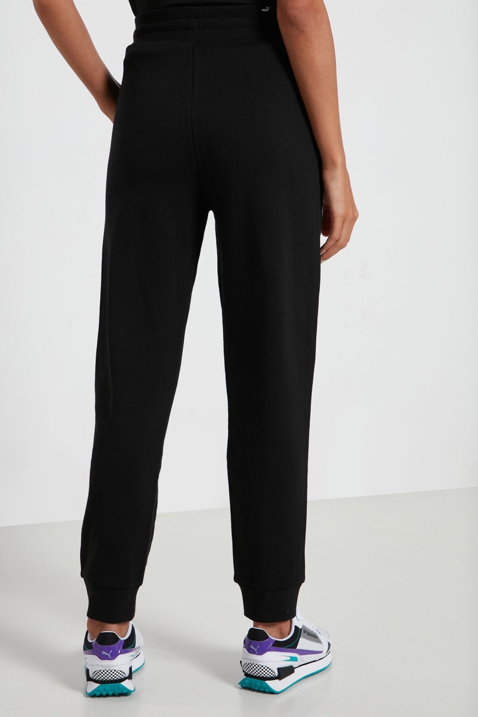 Брюки женские Puma Rebel High Waist Pants черные 58582501 — фото 4