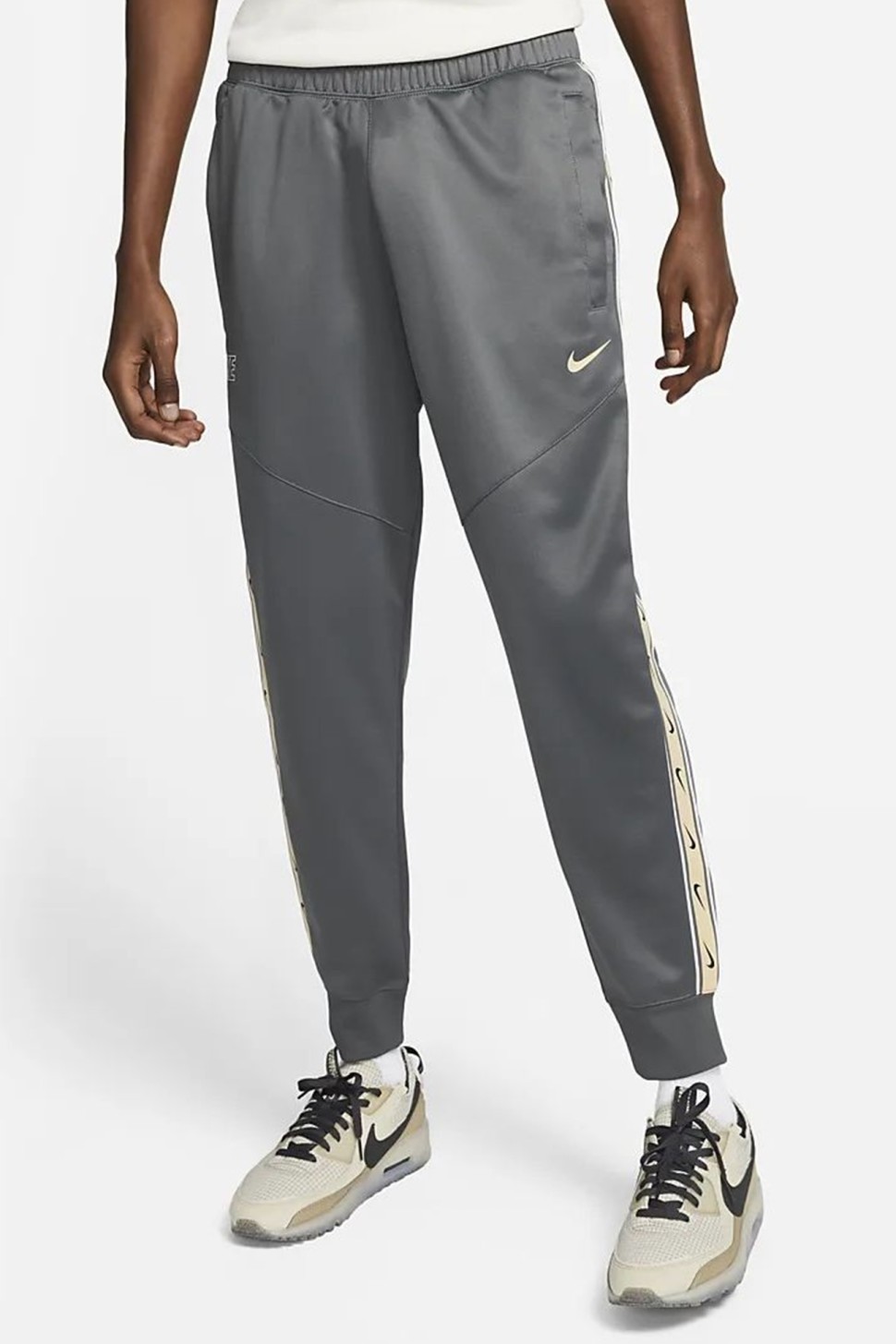 Штани чоловічі Nike M NSW REPEAT SW PK JOGGER сірі DX2027-068 — фото 2