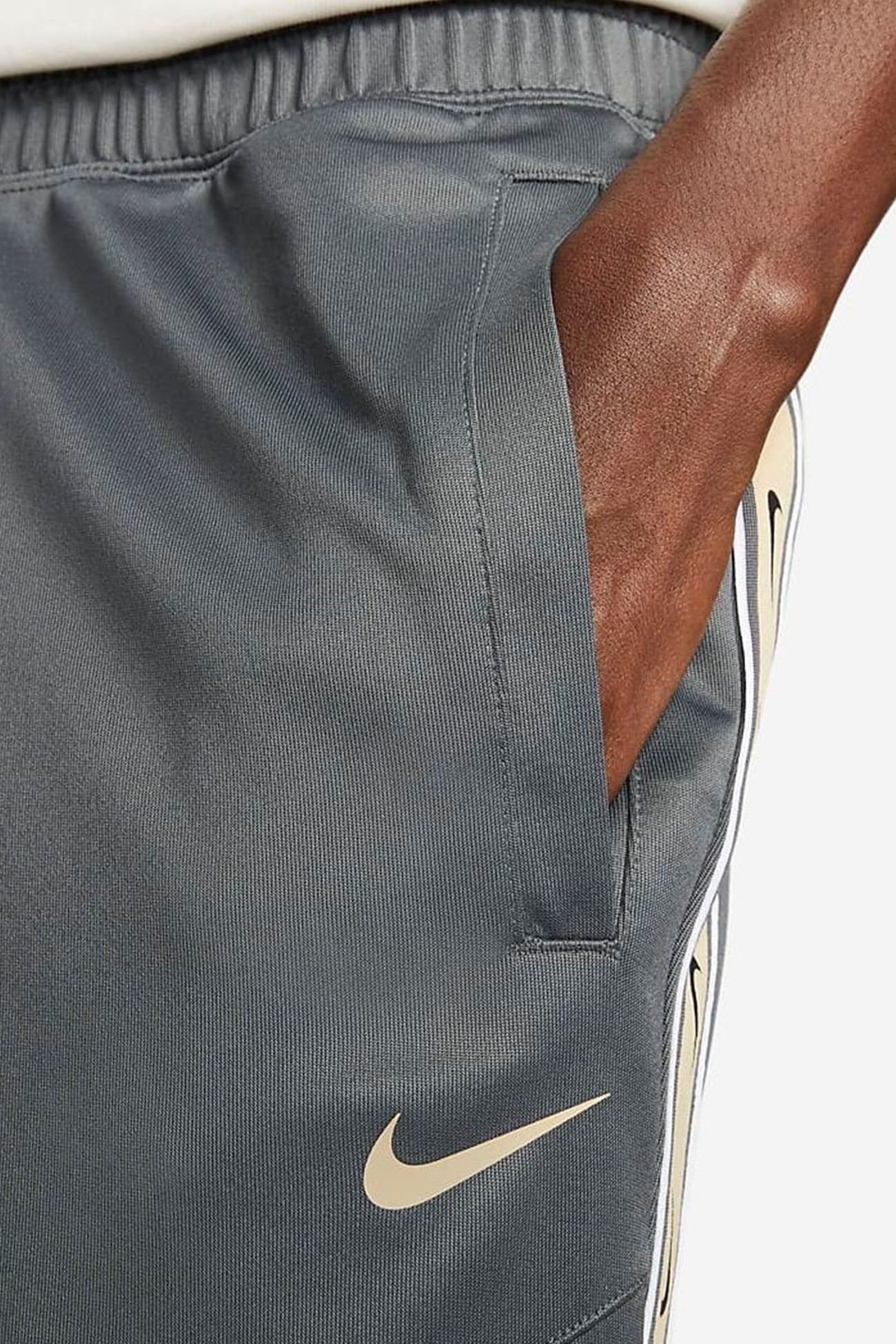 Брюки мужские Nike M NSW REPEAT SW PK JOGGER серые DX2027-068 изображение 6