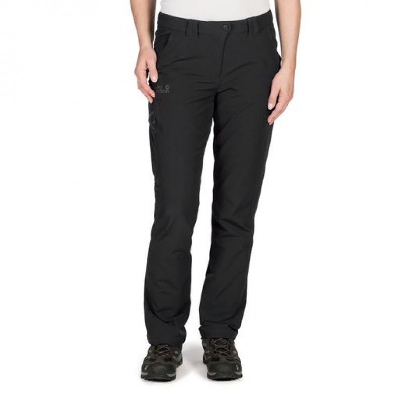 Брюки женские Jack Wolfskin черные 1502371-6000 изображение 3