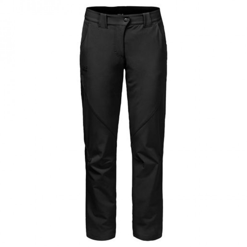 Брюки женские Jack Wolfskin черные 1502371-6000 изображение 1