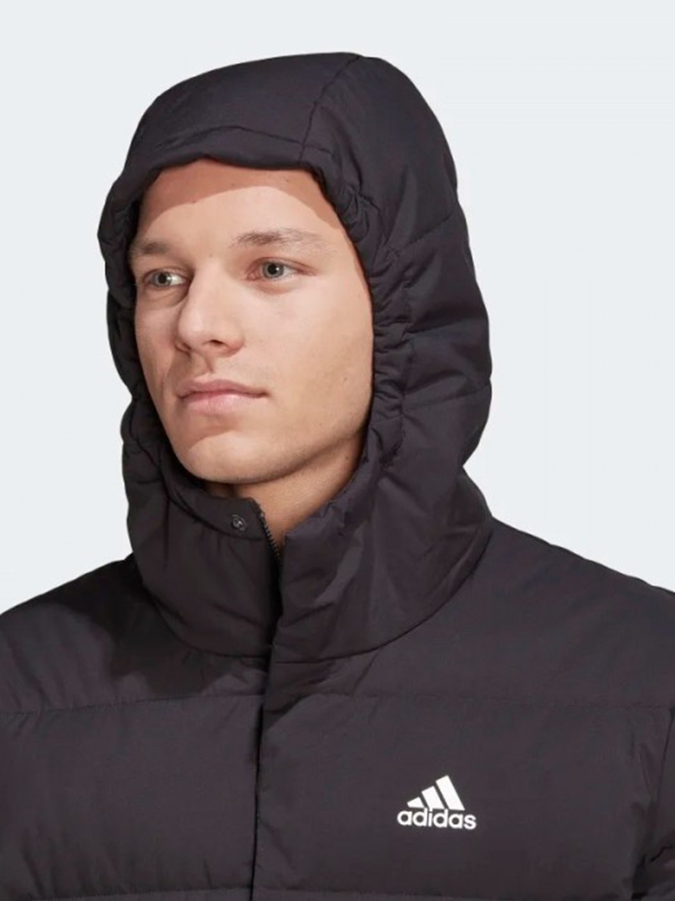 Куртка чоловіча Adidas HELIONIC HO JKT чорна HG8751 — фото 7
