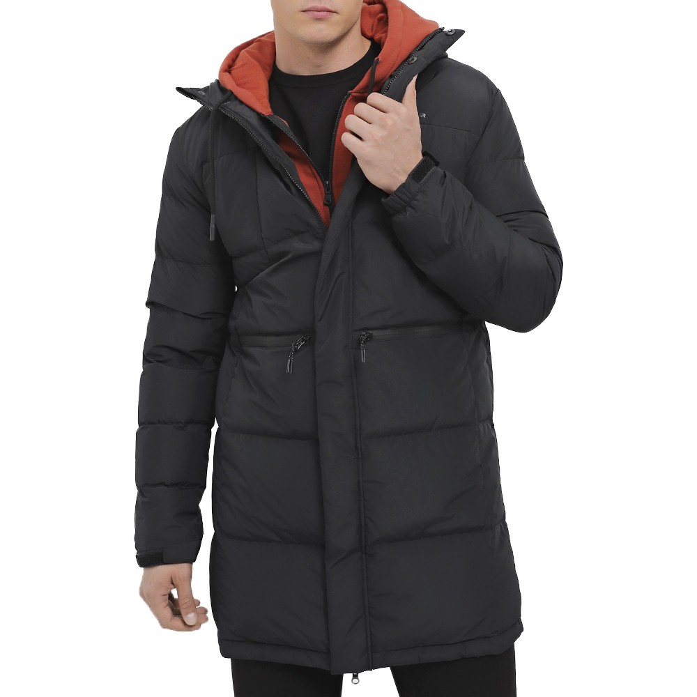 Куртка пуховая мужская Radder Virrat черная 122402-010