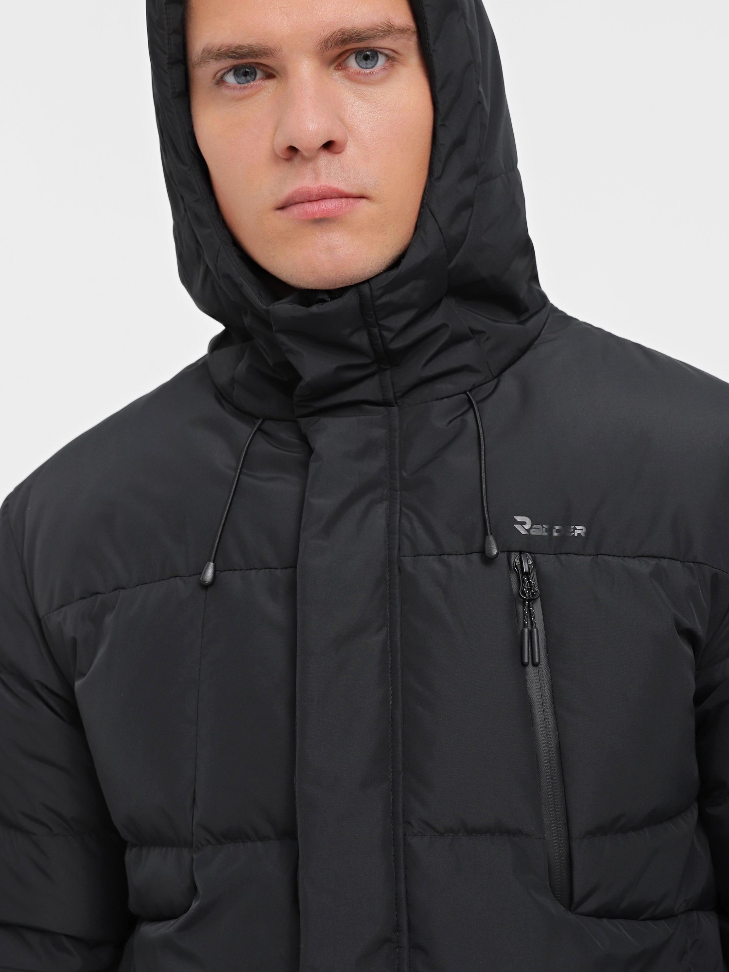 Куртка пухова чоловіча Radder Virrat чорна 122402-010 изображение 5