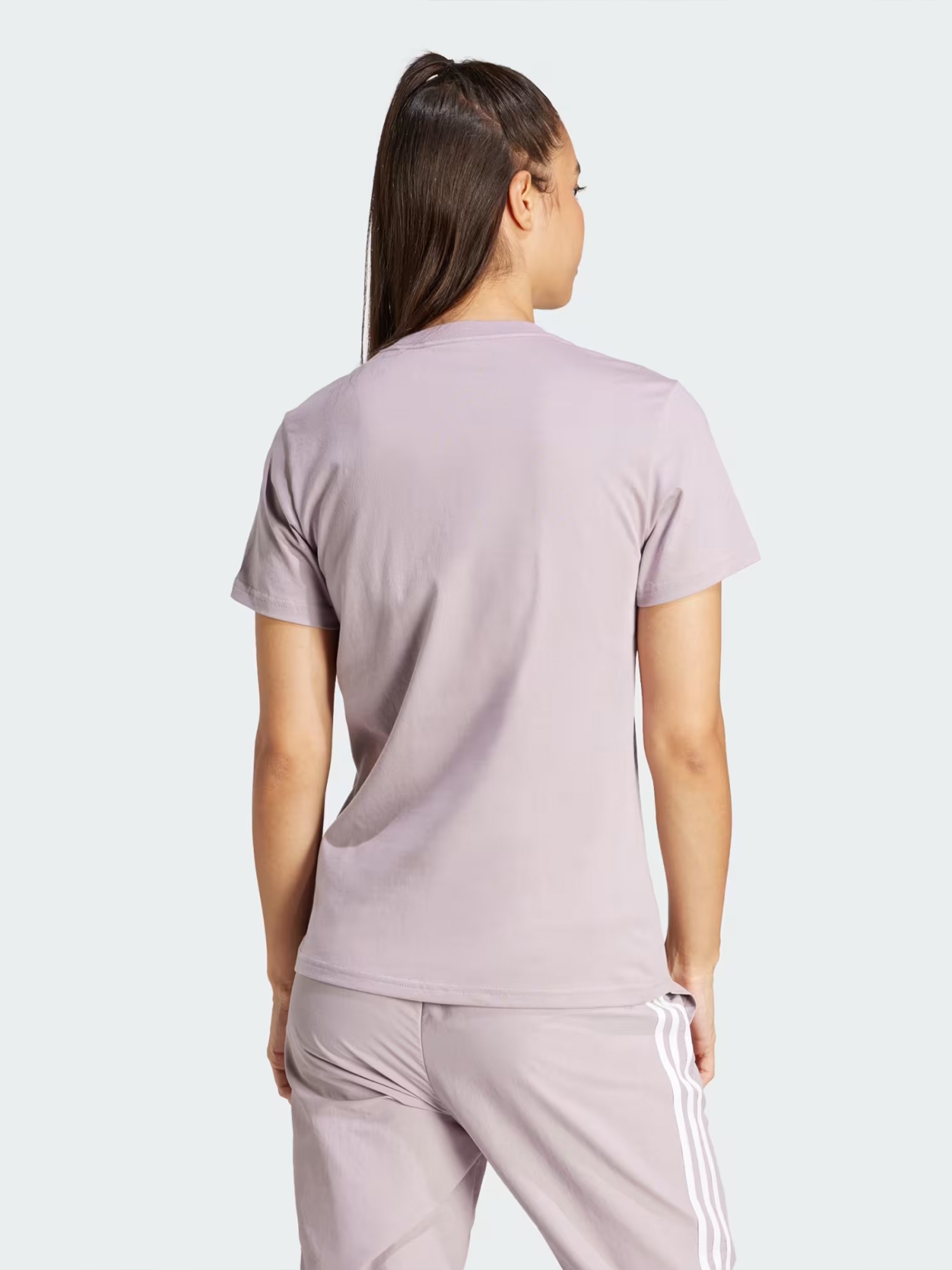 Футболка женская Adidas W BL T фиолетовая IR5411 изображение 3