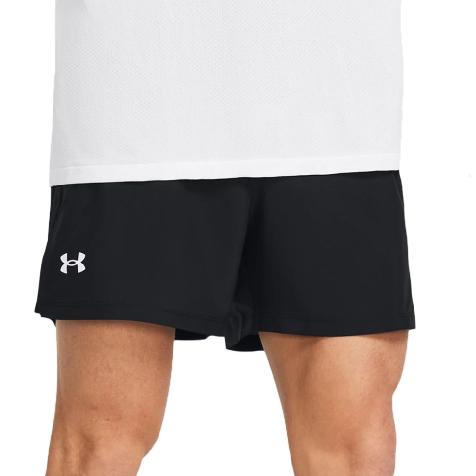 Шорти чоловічі Under Armour UA LAUNCH 5'' SHORT чорні 1382617-001 — фото 1