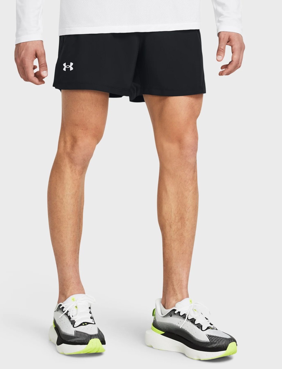 Шорти чоловічі Under Armour UA LAUNCH 5'' SHORT чорні 1382617-001 — фото 2