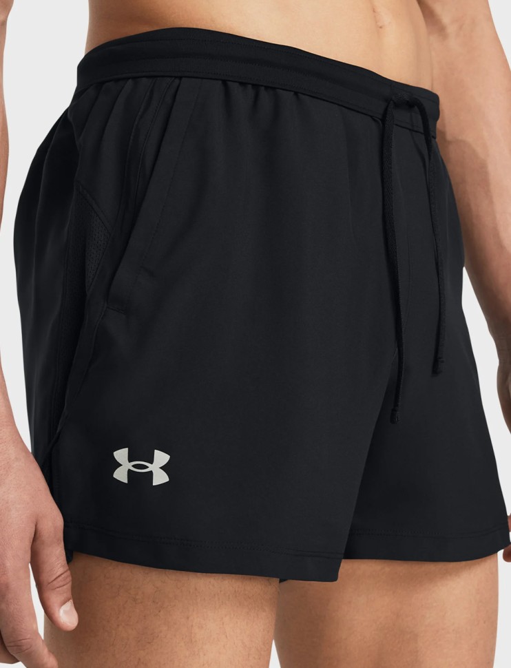 Шорты мужские Under Armour UA LAUNCH 5'' SHORT черные 1382617-001 изображение 4
