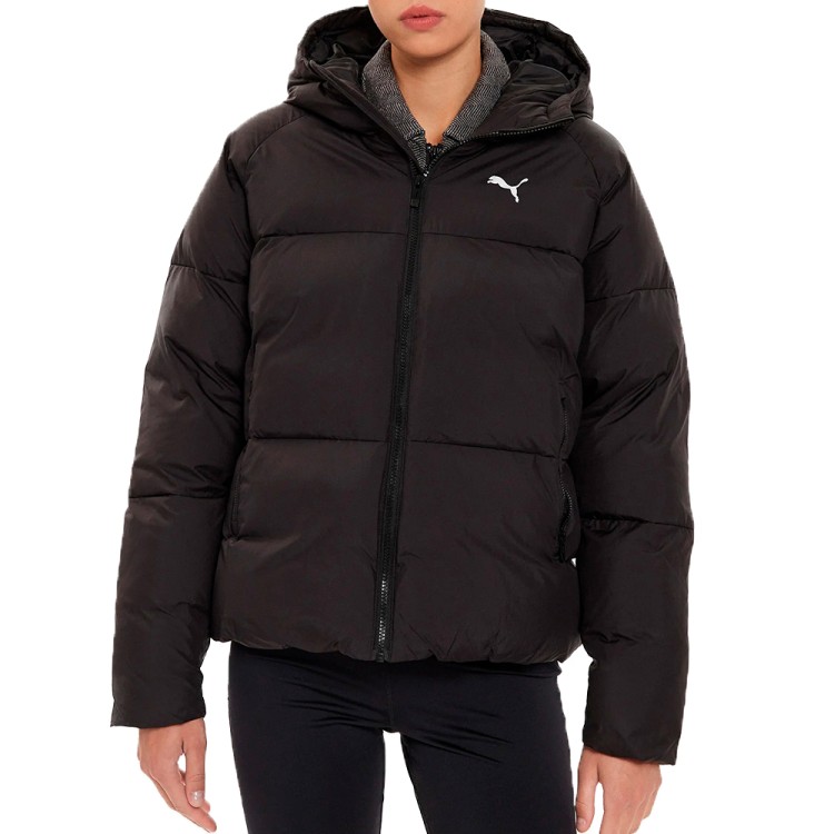 Куртка женская Puma Poly Puffer Jacket черная 62648901