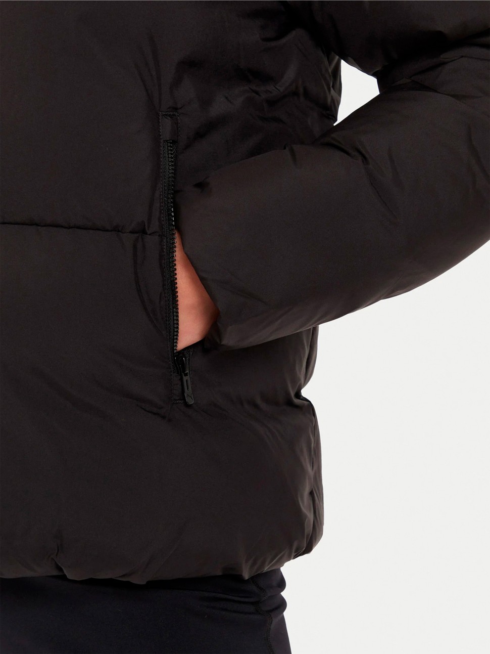 Куртка жіноча Puma Poly Puffer Jacket чорна 62648901 — фото 6