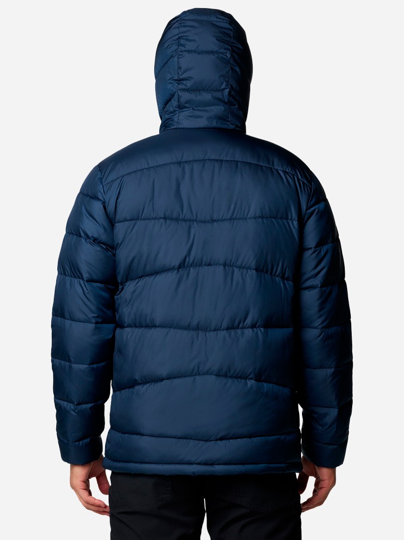Куртка мужская Columbia Fivemile Butte™ II Hooded Jacket темно-синяя 2086911-464 изображение 3