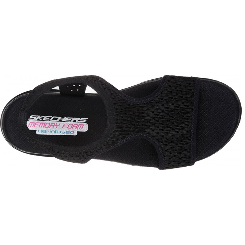 Сандалии женские Skechers 31674-BLK изображение 2