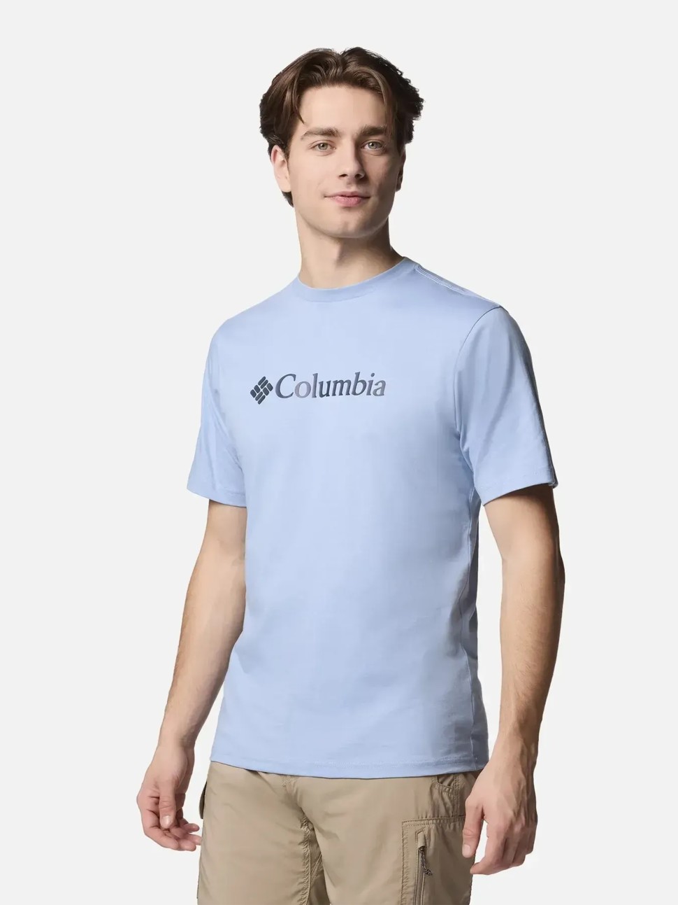 Футболка чоловiча Columbia CSC Basic Logo™ Short Sleeve блакитна 1680051-431 — фото 3