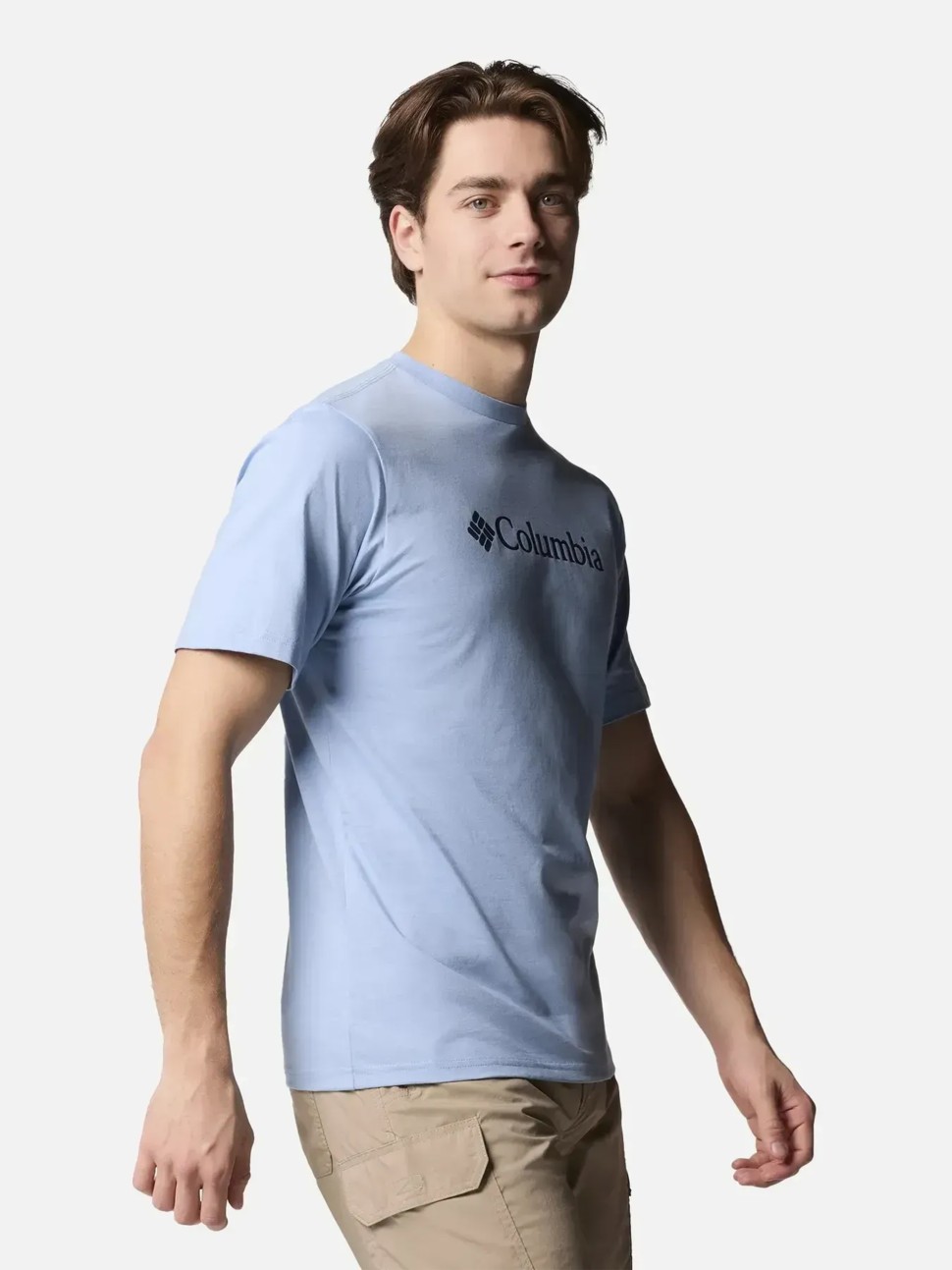 Футболка чоловiча Columbia CSC Basic Logo™ Short Sleeve блакитна 1680051-431 — фото 5