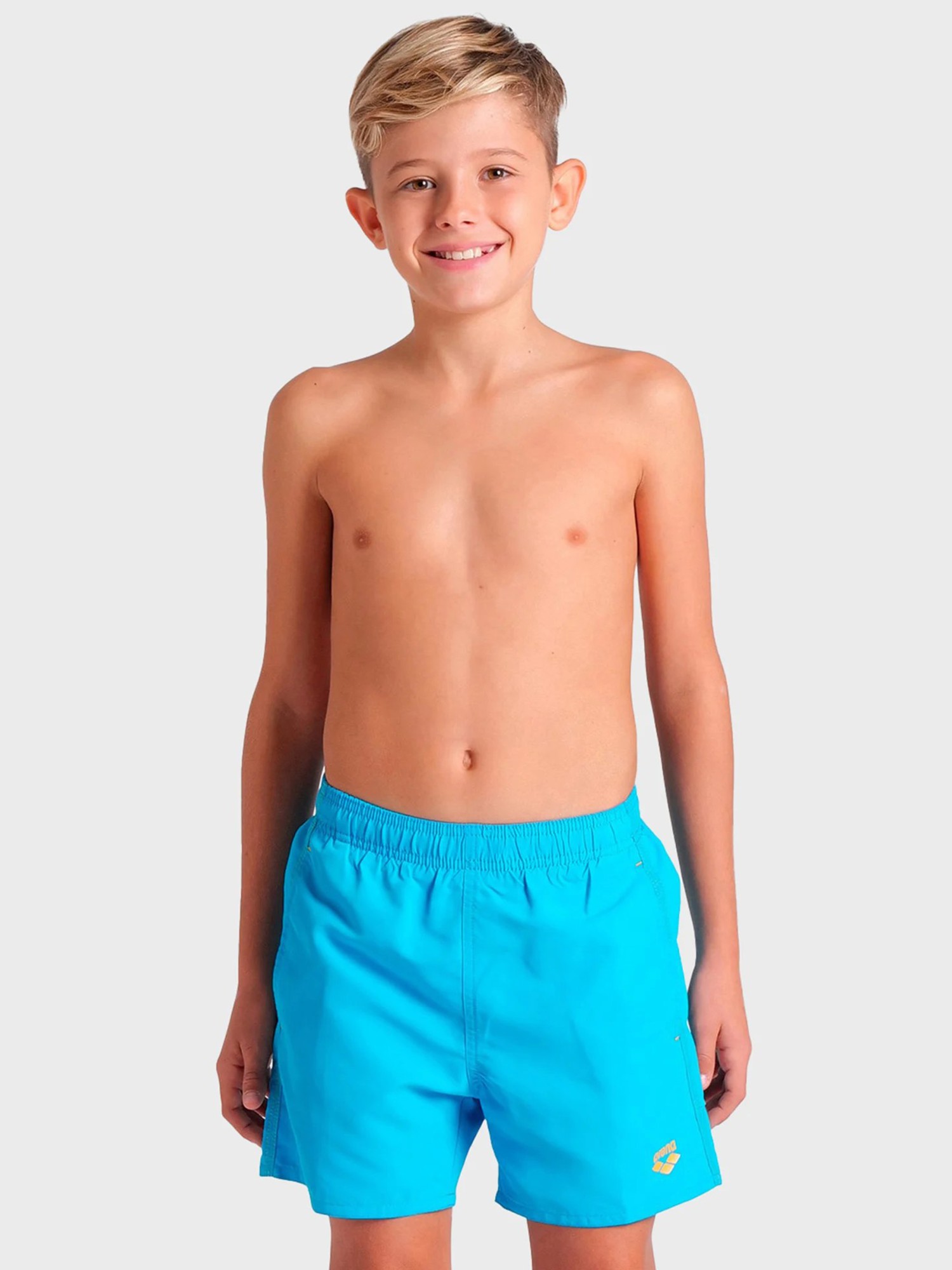 Шорты детские Arena BEACH BOXER SOLID R голубые 006447-830 изображение 2