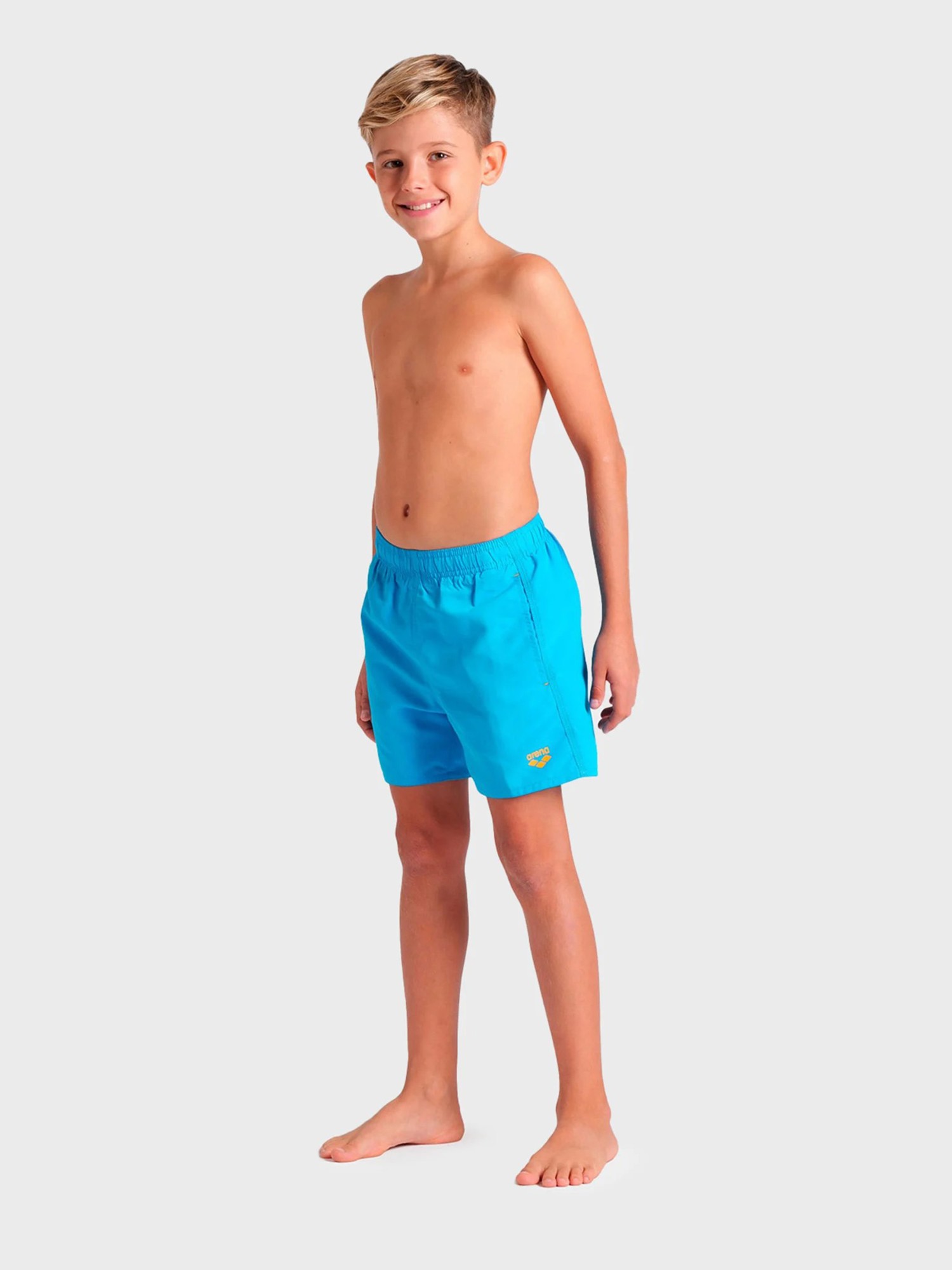 Шорты детские Arena BEACH BOXER SOLID R голубые 006447-830 изображение 4