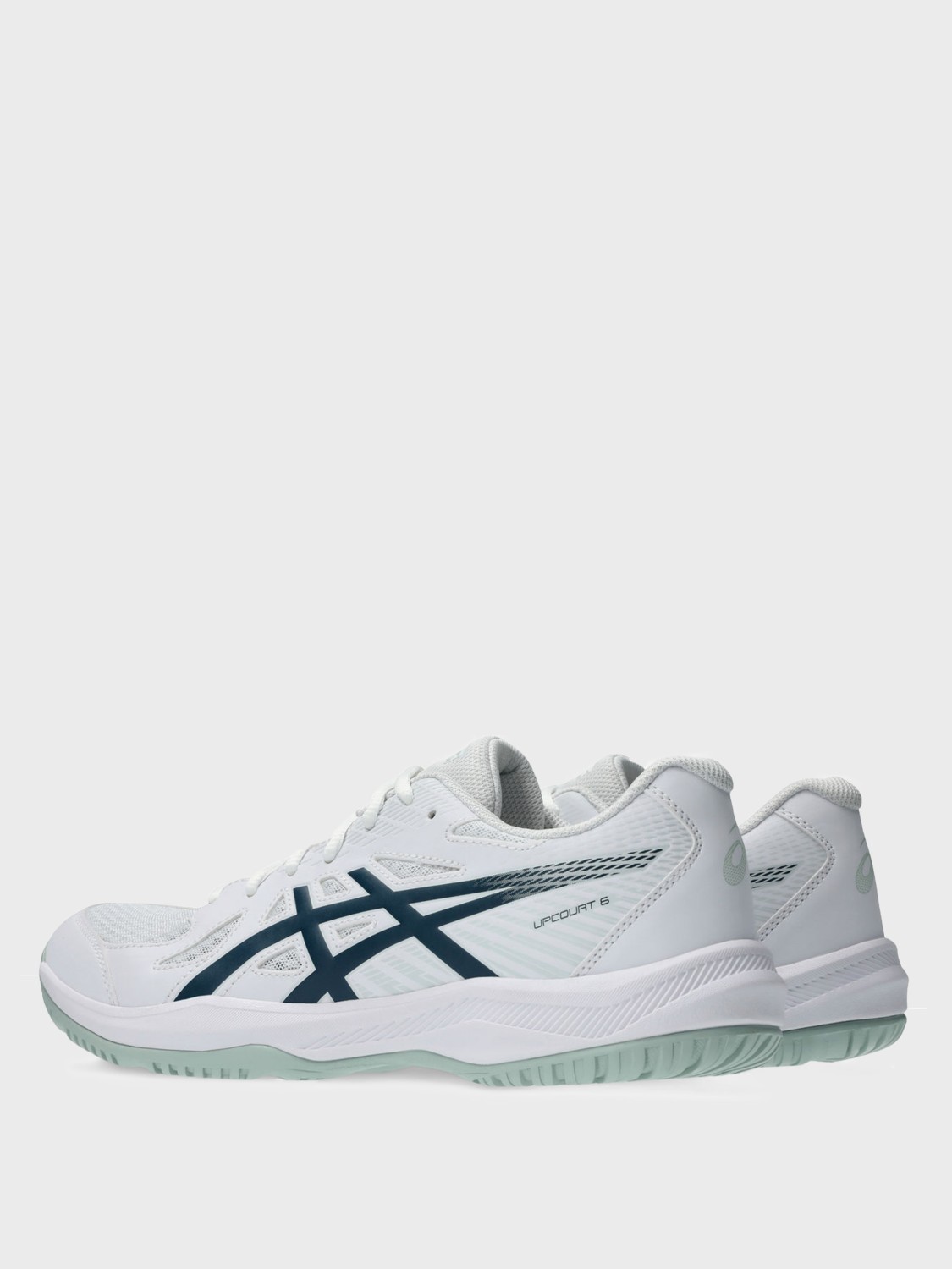 Кроссовки мужские Asics UPCOURT 6 белые 1071A104-104 изображение 6