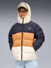 Куртка дитяча Puma Synthetic Hooded Puffer Jckt темно-синя 68840416 изображение 2