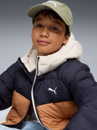 Куртка дитяча Puma Synthetic Hooded Puffer Jckt темно-синя 68840416 изображение 3