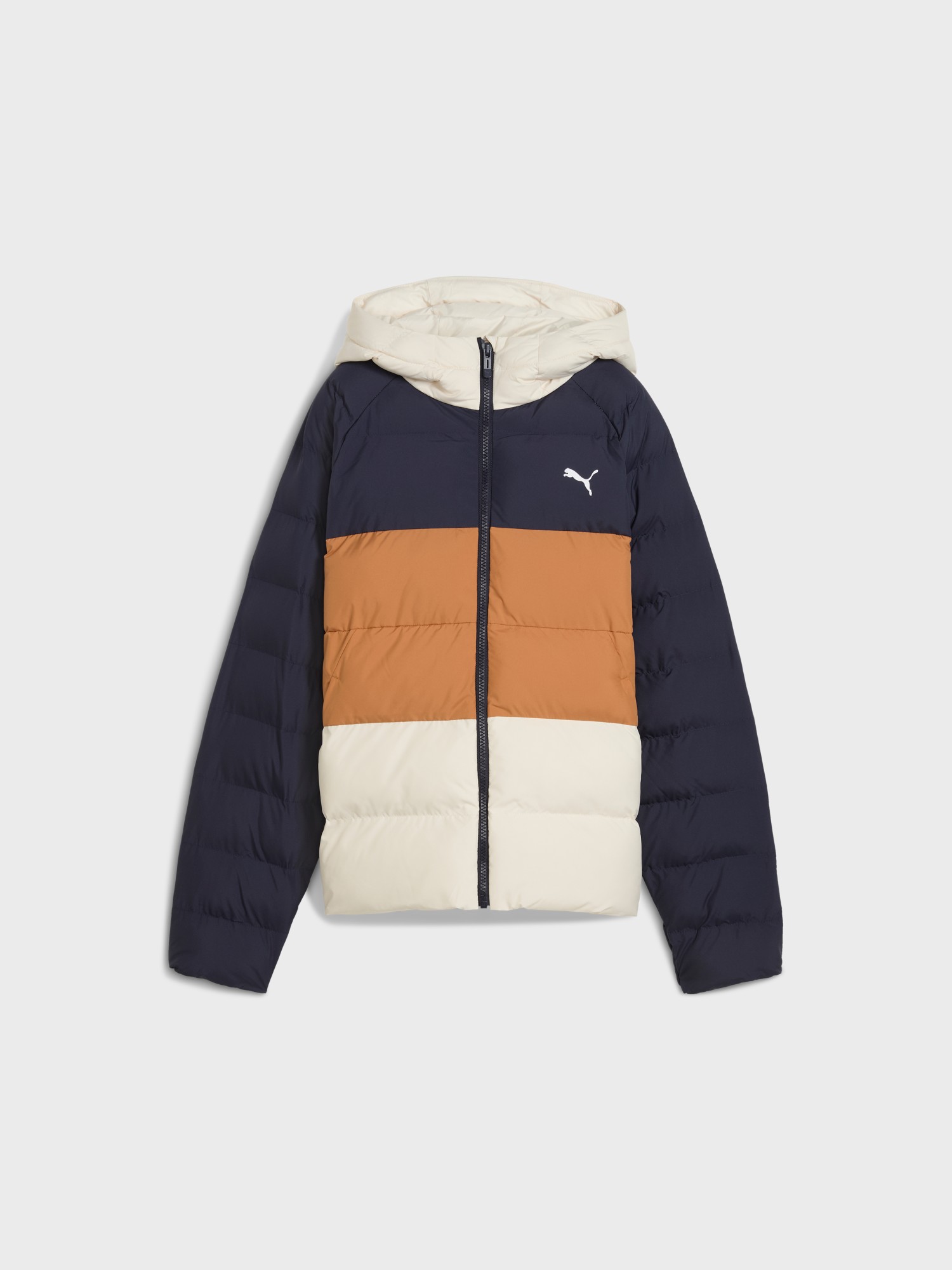 Куртка детская Puma Synthetic Hooded Puffer Jckt темно-синяя 68840416 изображение 6