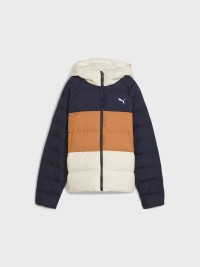 Куртка дитяча Puma Synthetic Hooded Puffer Jckt темно-синя 68840416 изображение 6