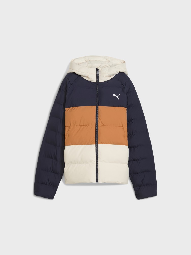 Куртка дитяча Puma Synthetic Hooded Puffer Jckt темно-синя 68840416 изображение 6
