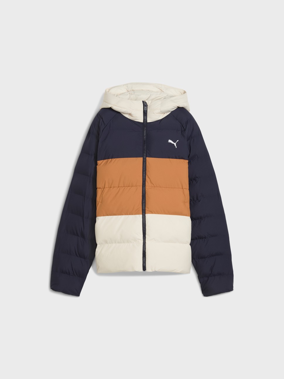 Куртка дитяча Puma Synthetic Hooded Puffer Jckt темно-синя 68840416 — фото 6