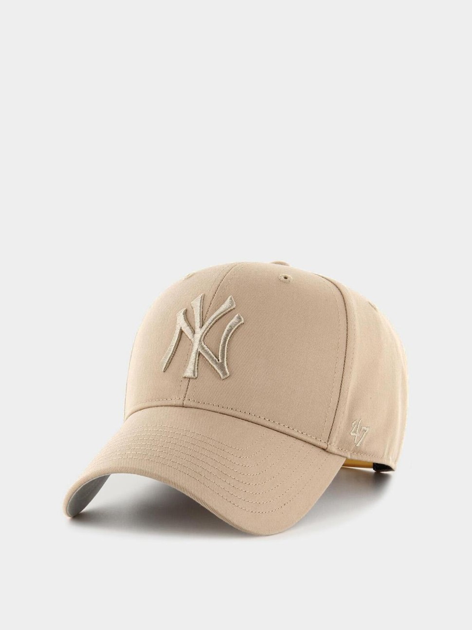Бейсболка унісекс 47 Brand NEW YORK YANKEES RAISED BASIC бежева RAC17CTP-KHA — фото 2