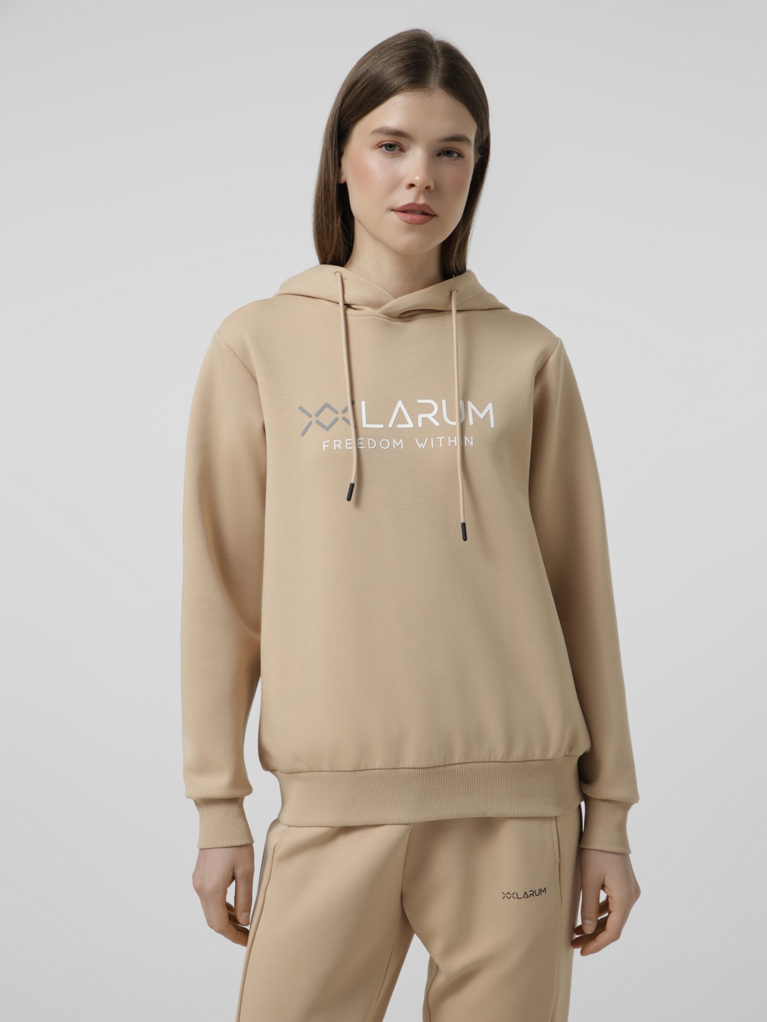 Толстовка жіноча Larum Phelia бежева 302513-125 изображение 2