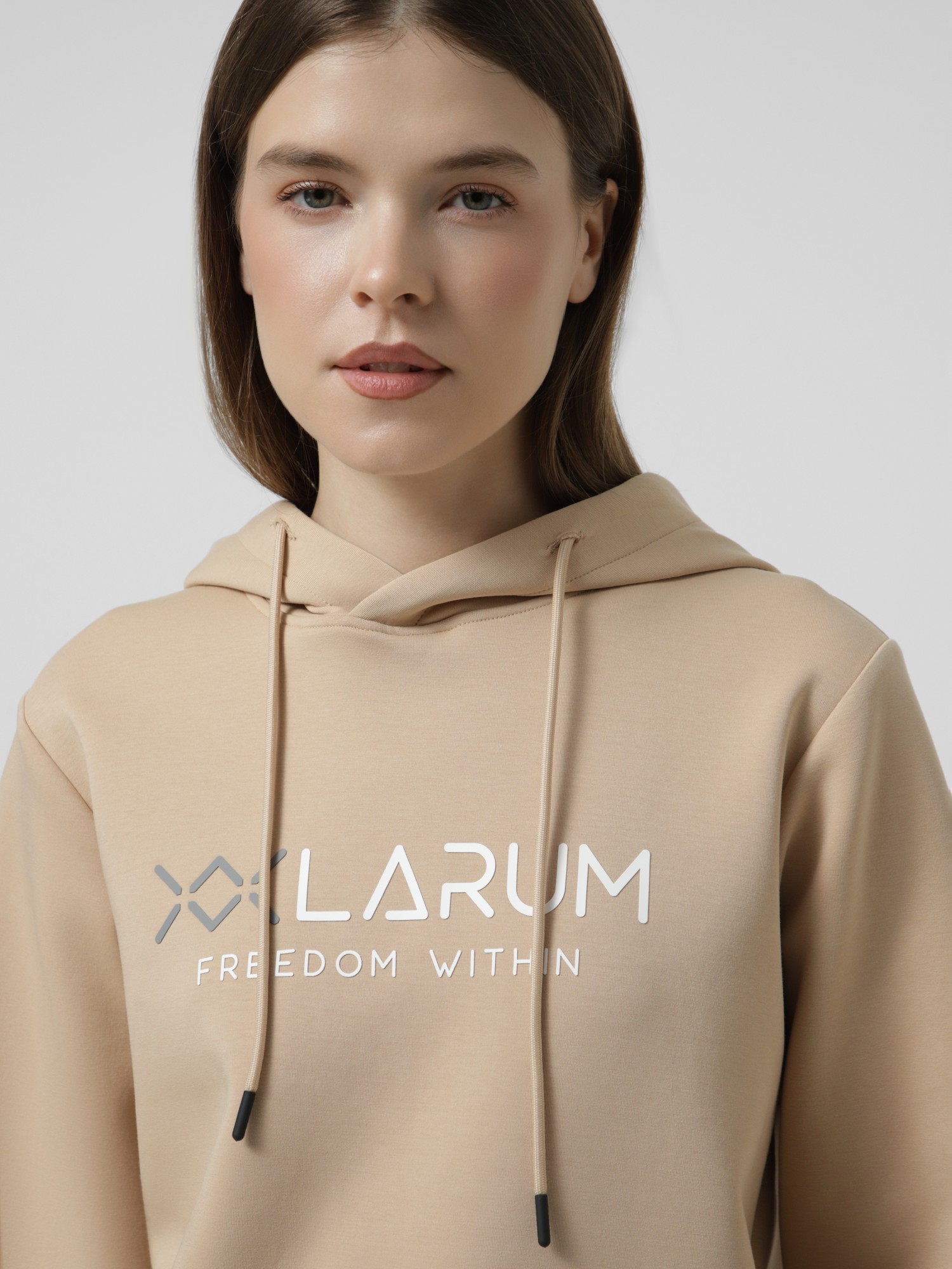 Толстовка жіноча Larum Phelia бежева 302513-125 изображение 4