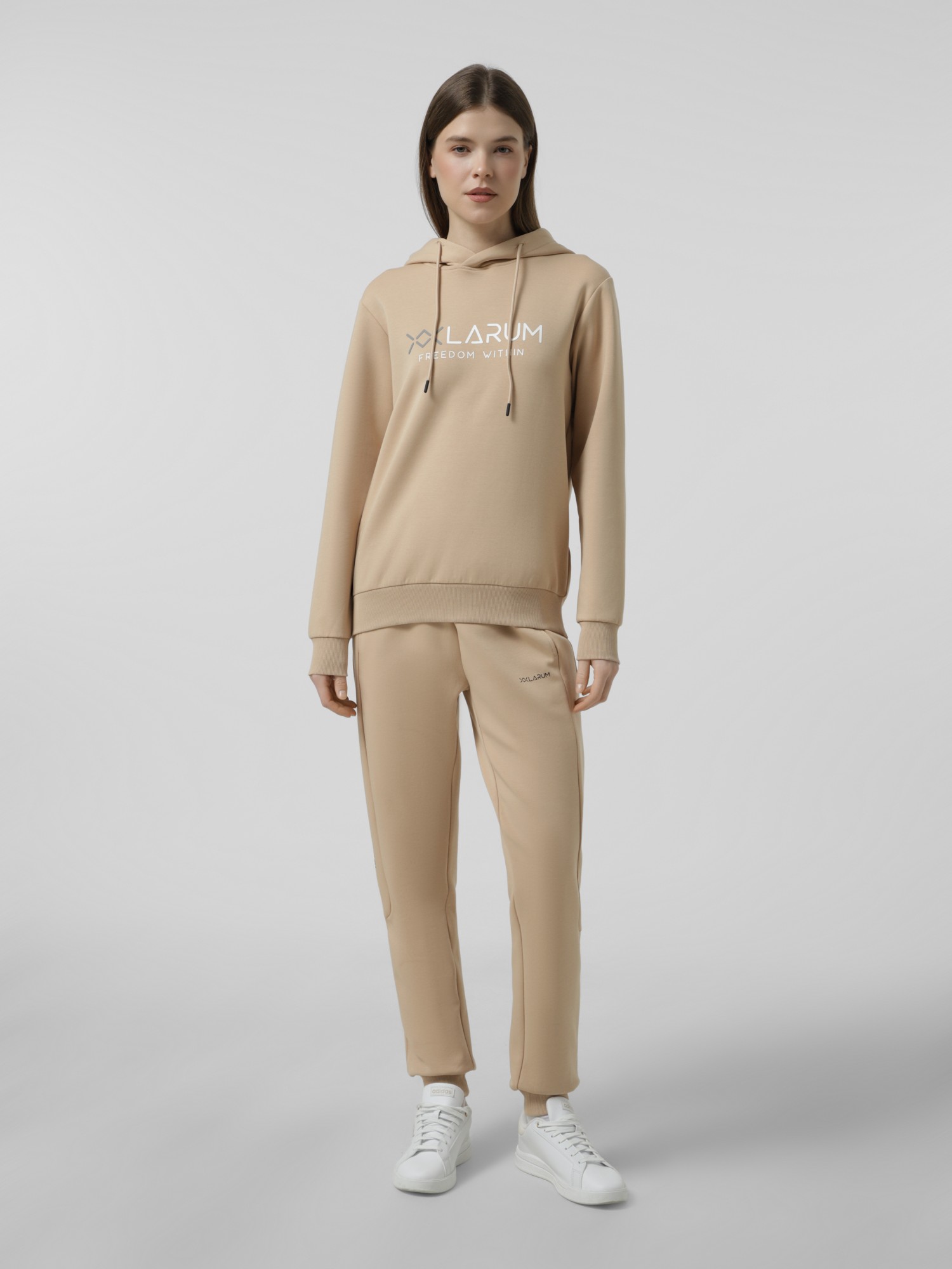 Толстовка жіноча Larum Phelia бежева 302513-125 изображение 6