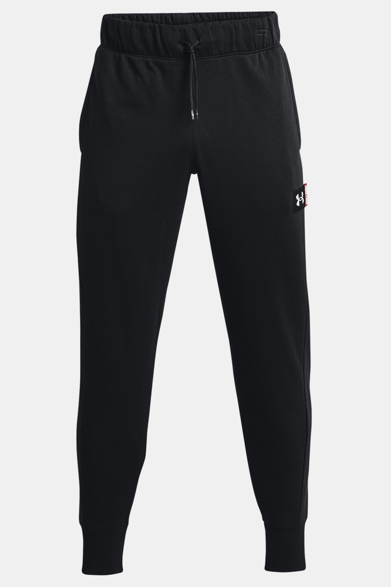 Чоловічі штани Under Armour Ua Baseline Fleece Jogger чорні 1366527-001 изображение 3