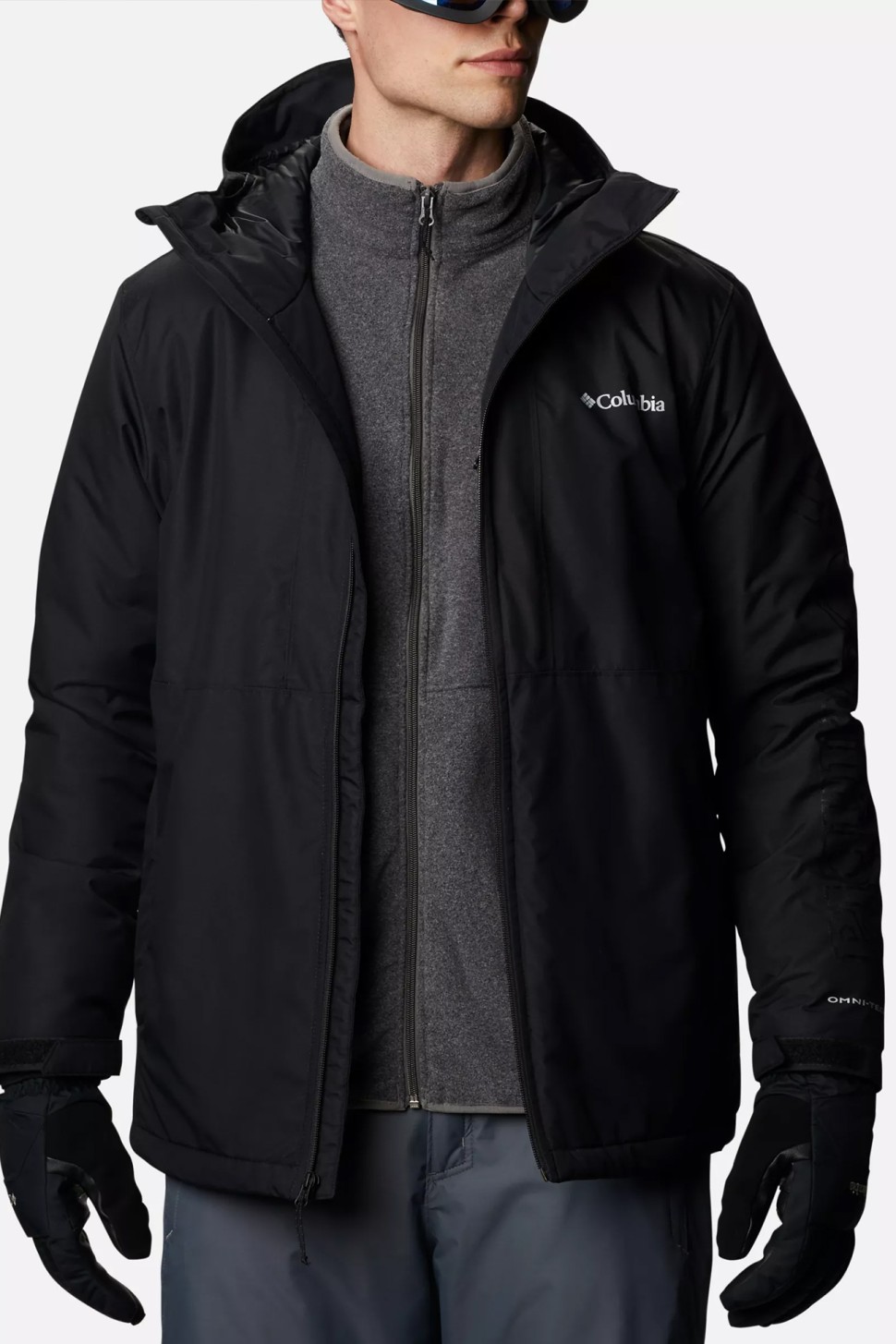 Куртка чоловіча Columbia TIMBERTURNER™ JACKET  чорна 1864281-013 — фото 7