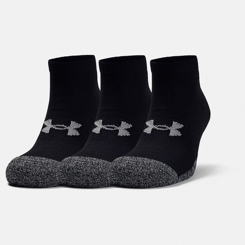 Носки  Under Armour Ua Heatgear Locut черные 1346753-001 — фото 2