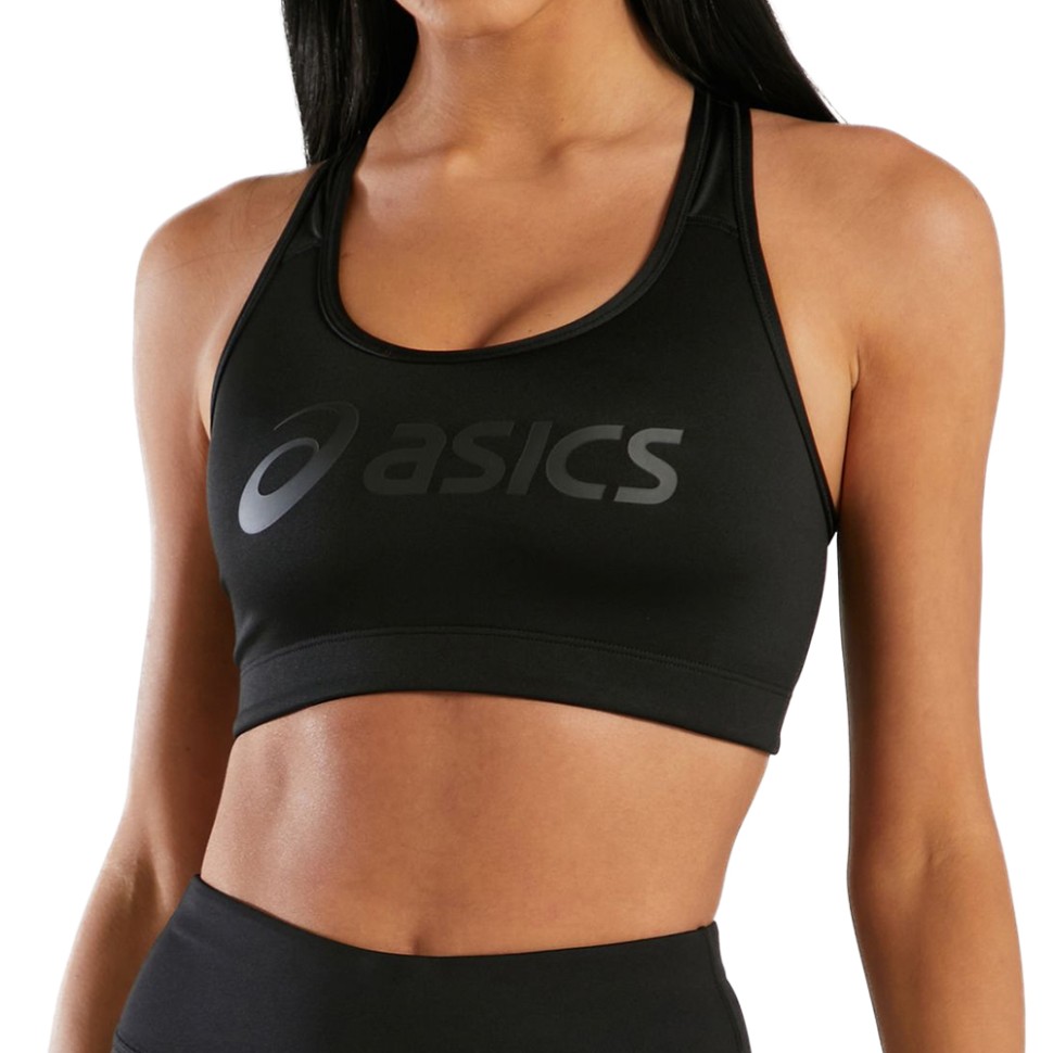 Бра жіночий Asics Asics Logo Bra чорний 2012B882-001  — фото 1
