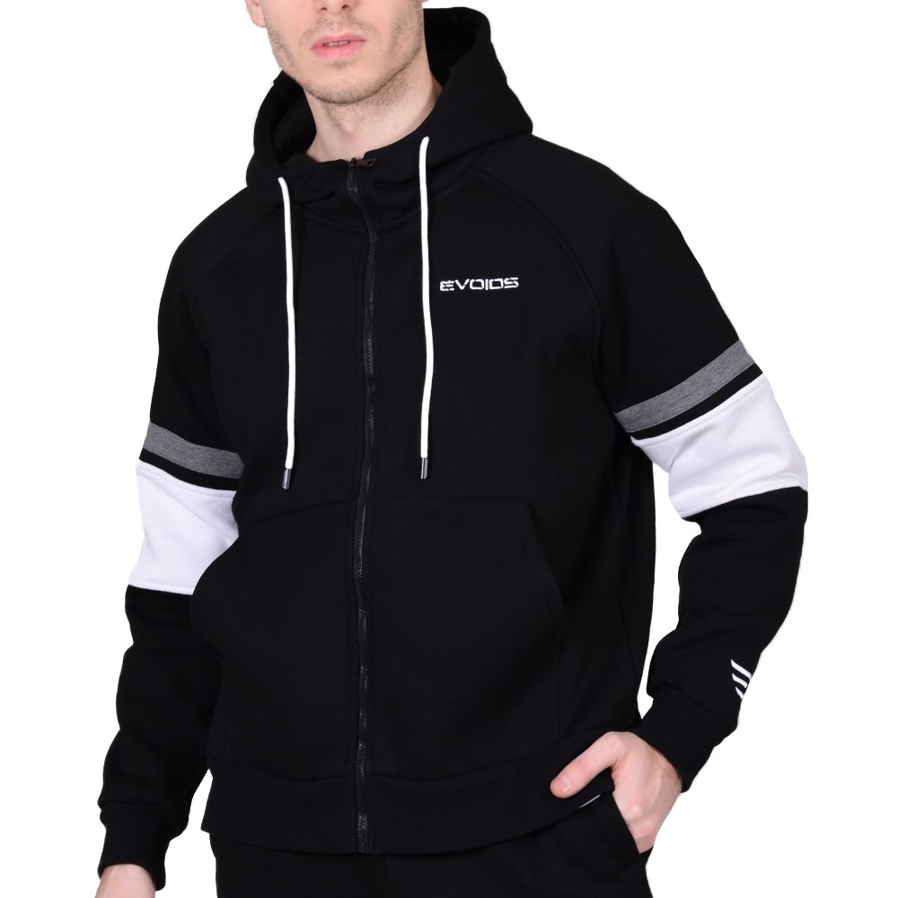 Толстовка мужская Evoids Bezas черная 552266-010 изображение 1
