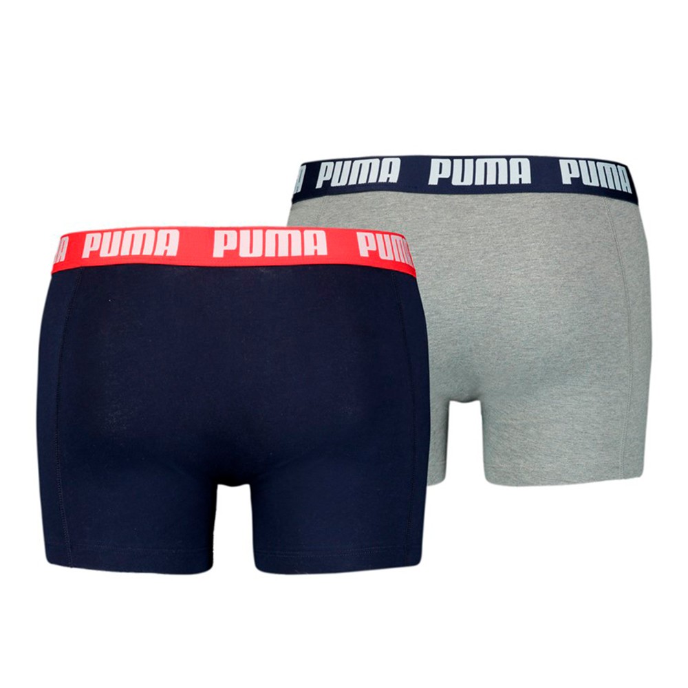 Труси чоловічі Puma Puma Basic Boxer 2P мультиколір 90682335 изображение 2