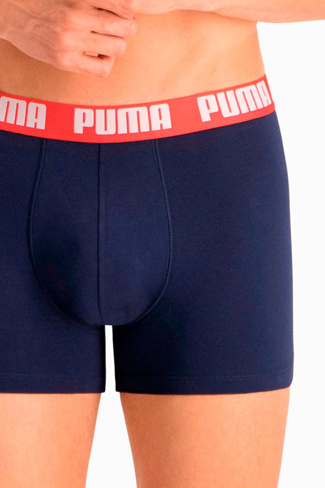 Труси чоловічі Puma Puma Basic Boxer 2P мультиколір 90682335 изображение 5