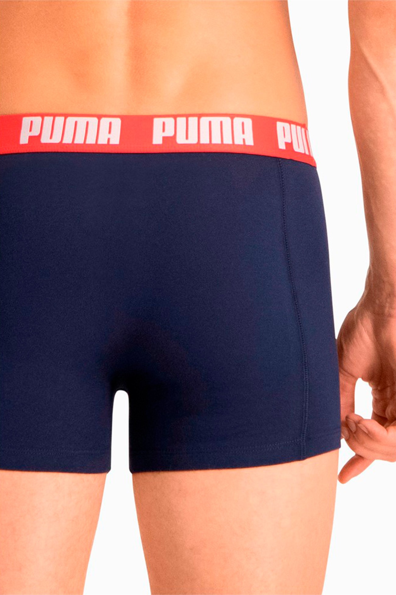 Труси чоловічі Puma Puma Basic Boxer 2P мультиколір 90682335 изображение 6