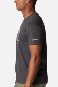 Футболка мужская Columbia Pathake™ Graphic Tee II черная 1934811-013 изображение 4